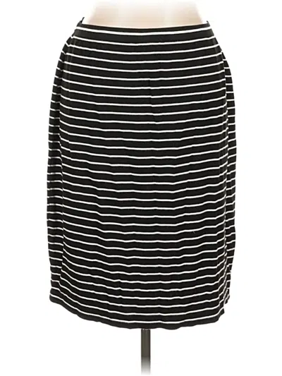 Pre-owned Max Studio Casual Skirt In Black
