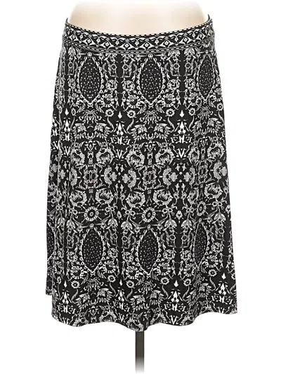 Pre-owned Max Studio Casual Skirt In Black