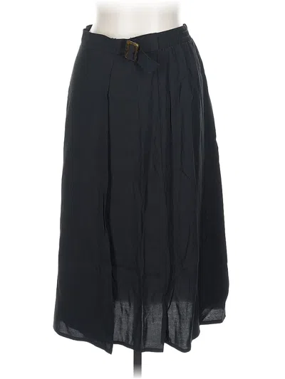 Pre-owned Max Studio Casual Skirt In Black