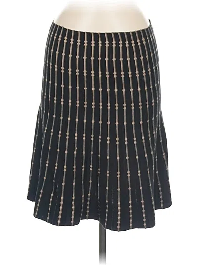 Pre-owned Max Studio Casual Skirt In Black