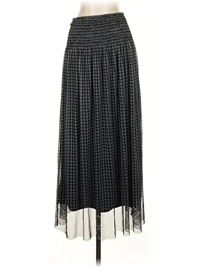Pre-owned Max Studio Casual Skirt In Black