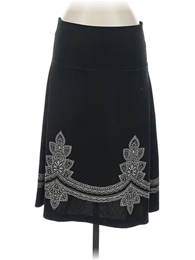 Pre-owned Max Studio Casual Skirt In Black