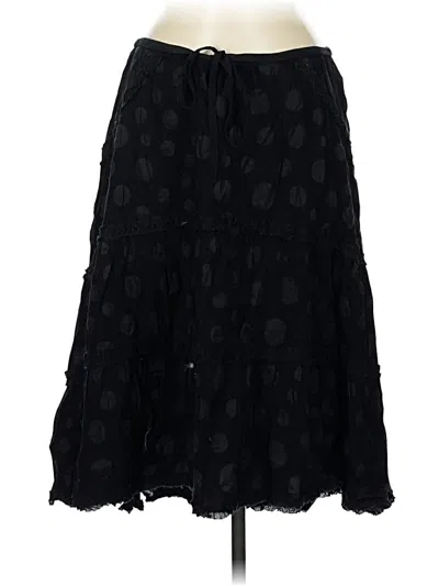 Pre-owned Max Studio Casual Skirt In Black