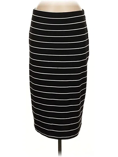 Pre-owned Max Studio Casual Skirt In Black