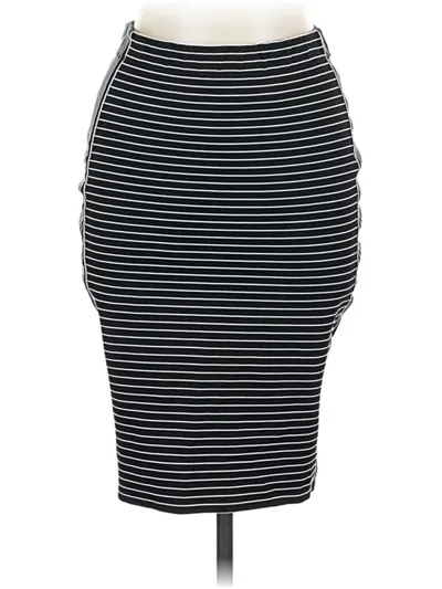 Pre-owned Max Studio Casual Skirt In Black