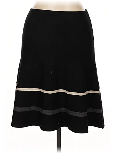 Pre-owned Max Studio Casual Skirt In Black