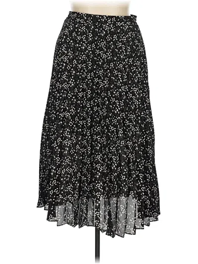 Pre-owned Max Studio Casual Skirt In Black