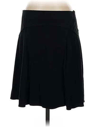 Pre-owned Max Studio Casual Skirt In Black