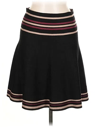 Pre-owned Max Studio Casual Skirt In Black