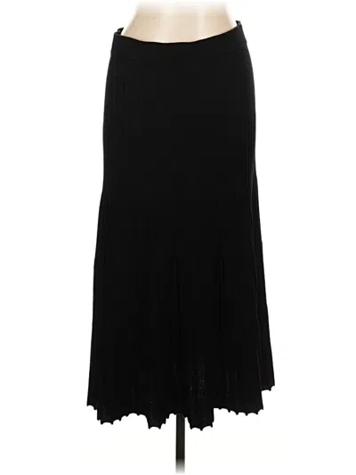 Pre-owned Max Studio Casual Skirt In Black