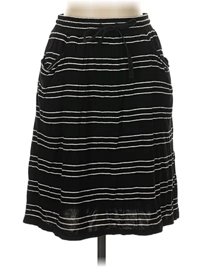 Pre-owned Max Studio Casual Skirt In Black
