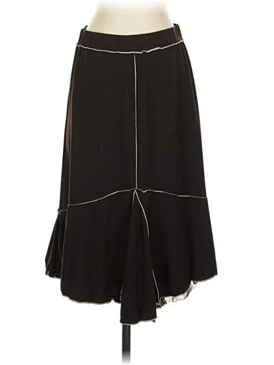 Pre-owned Max Studio Casual Skirt In Black