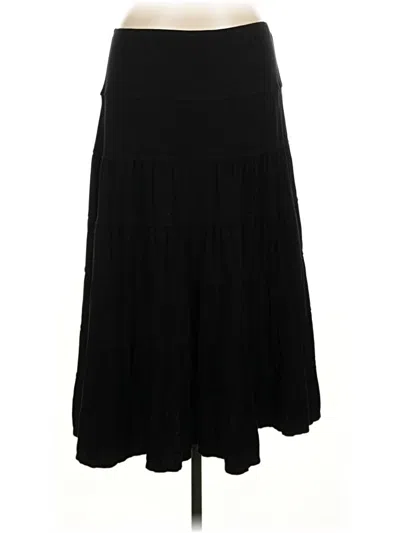 Pre-owned Max Studio Casual Skirt In Black