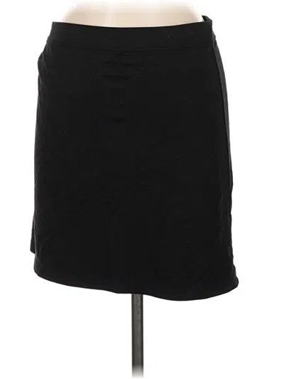 Pre-owned Max Studio Casual Skirt In Black
