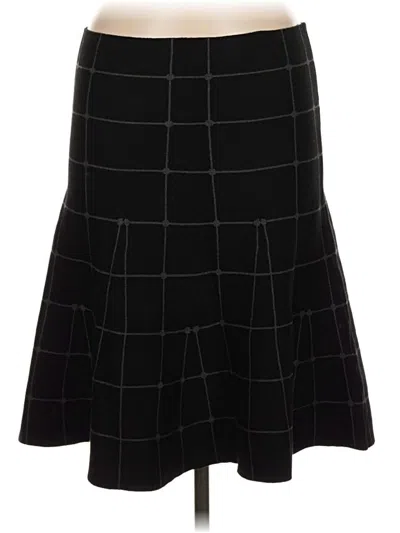 Pre-owned Max Studio Casual Skirt In Black