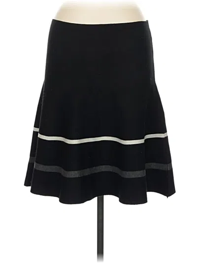 Pre-owned Max Studio Casual Skirt In Black