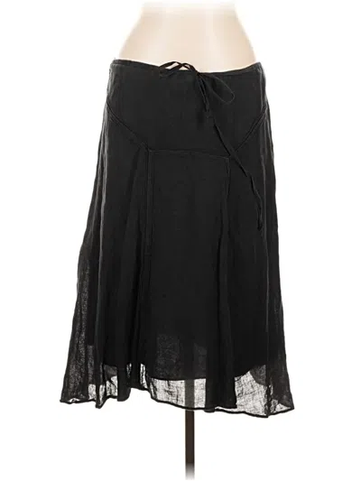 Pre-owned Max Studio Casual Skirt In Black