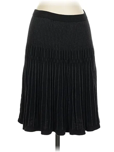 Pre-owned Max Studio Casual Skirt In Black