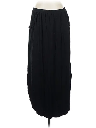 Pre-owned Max Studio Casual Skirt In Black