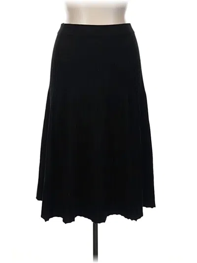 Pre-owned Max Studio Casual Skirt In Black