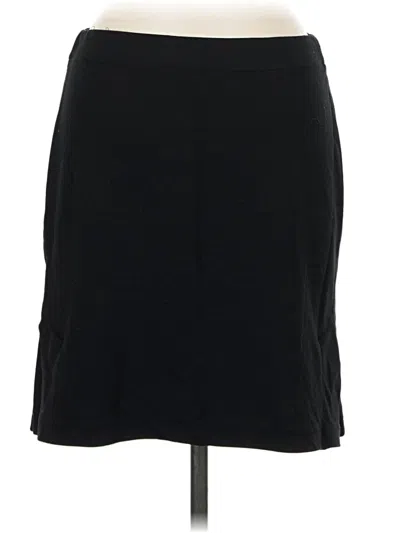 Pre-owned Max Studio Casual Skirt In Black