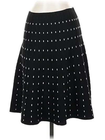 Pre-owned Max Studio Casual Skirt In Black