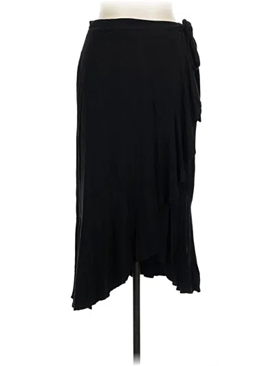 Pre-owned Max Studio Casual Skirt In Black