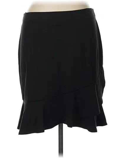 Pre-owned Max Studio Casual Skirt In Black