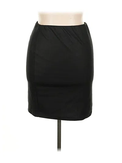 Pre-owned Max Studio Casual Skirt In Black