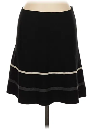 Pre-owned Max Studio Casual Skirt In Black