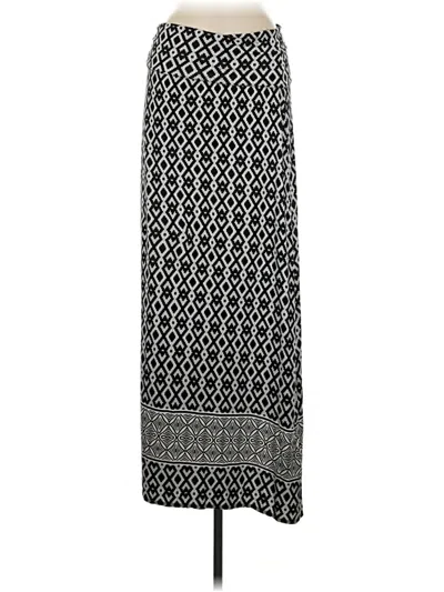 Pre-owned Max Studio Casual Skirt In Black