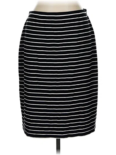 Pre-owned Max Studio Casual Skirt In Black