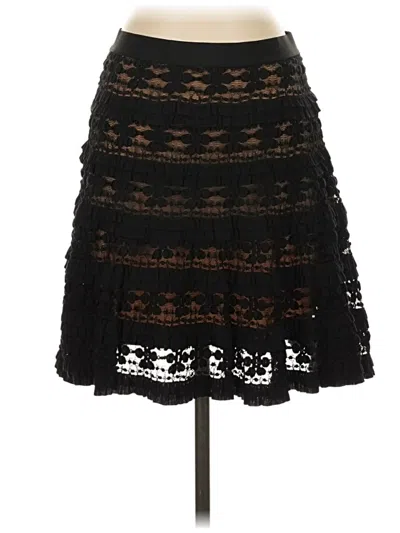 Pre-owned Max Studio Casual Skirt In Black