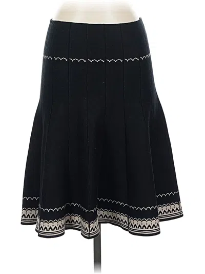 Max Studio Casual Skirt In Black