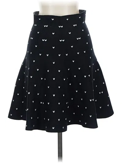 Pre-owned Max Studio Casual Skirt In Black