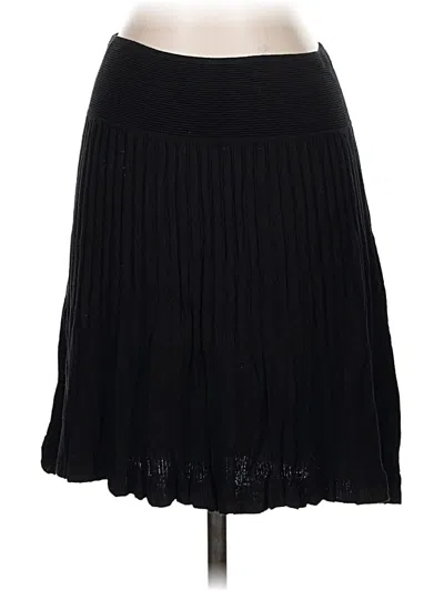 Pre-owned Max Studio Casual Skirt In Black