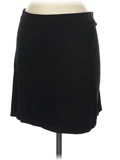 Pre-owned Max Studio Casual Skirt In Black