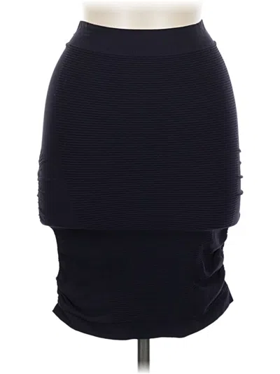 Pre-owned Max Studio Casual Skirt In Black
