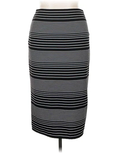 Pre-owned Max Studio Casual Skirt In Black