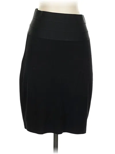 Pre-owned Max Studio Casual Skirt In Black