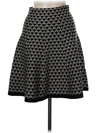 Pre-owned Max Studio Casual Skirt In Black