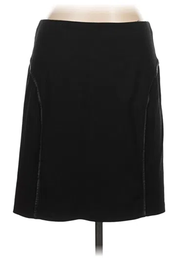 Pre-owned Max Studio Casual Skirt In Black