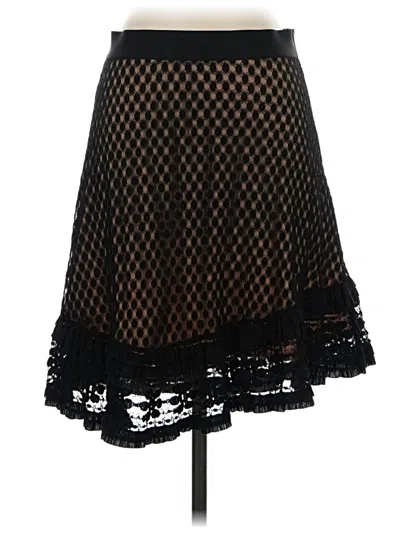 Pre-owned Max Studio Casual Skirt In Black