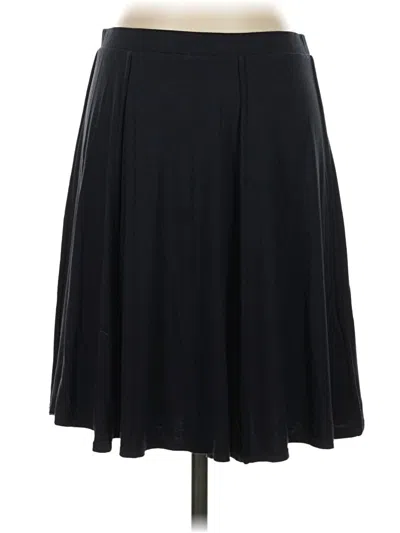 Pre-owned Max Studio Casual Skirt In Black