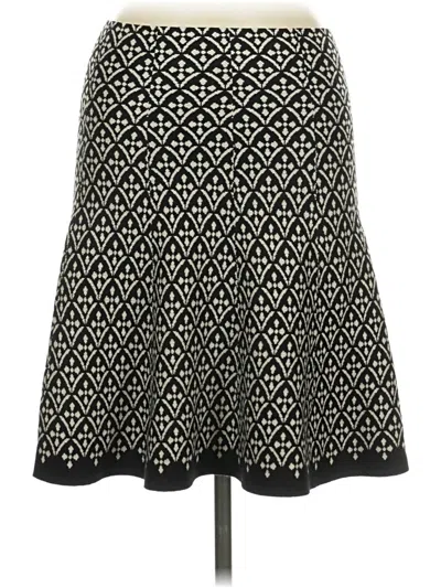 Pre-owned Max Studio Casual Skirt In Black