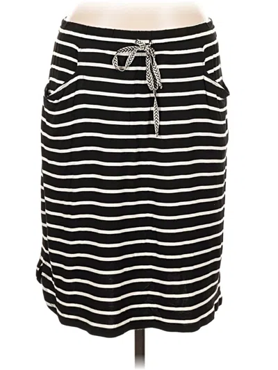 Pre-owned Max Studio Casual Skirt In Black