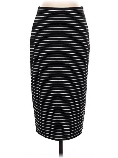 Pre-owned Max Studio Casual Skirt In Black