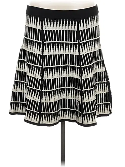 Pre-owned Max Studio Casual Skirt In Black