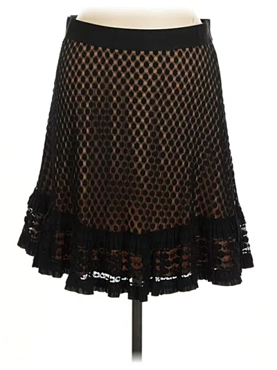 Pre-owned Max Studio Casual Skirt In Black