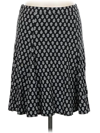 Pre-owned Max Studio Casual Skirt In Black
